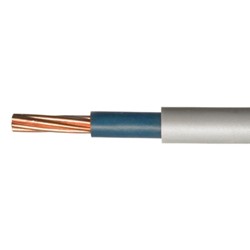 10mm Blue PVC/PVC Cable (per 1mt)